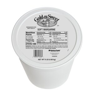 MARGARINE SOFT ZTF, 9LB TUB